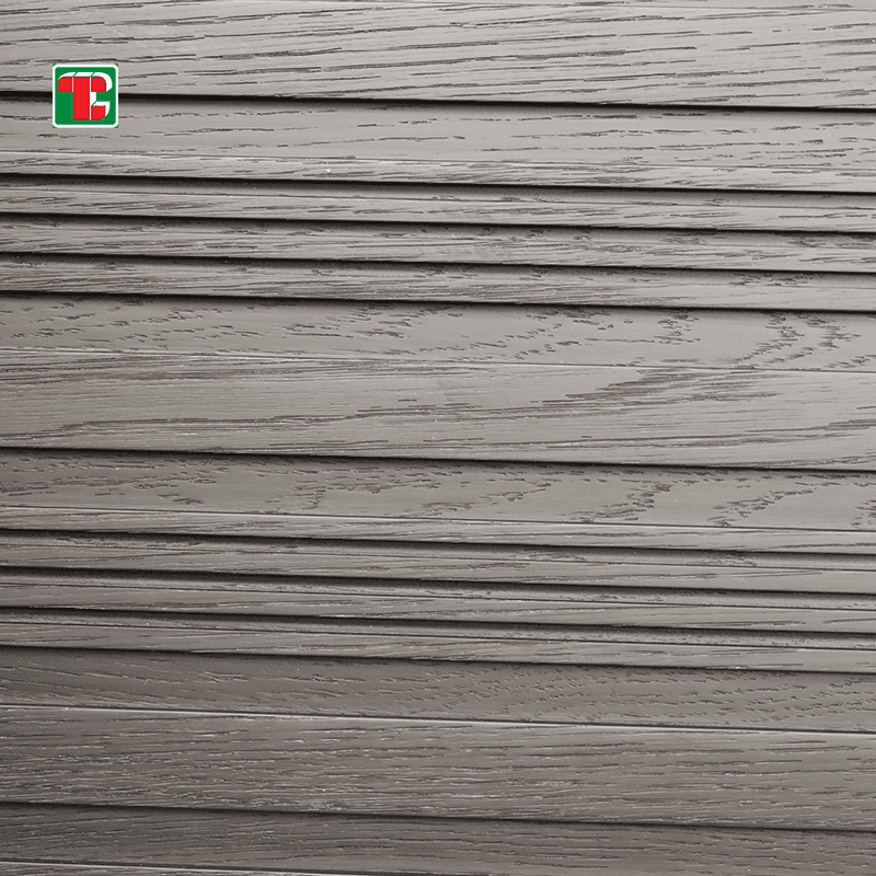 Black Deep Vertical Groove 3D wood wall panel decorative wood panel 2