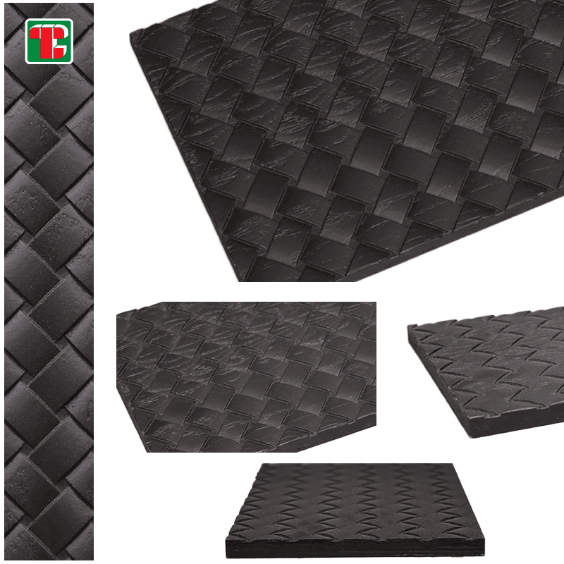 Black Quilted Diamond Texture 3D wood wall panel decorative wood panel 5