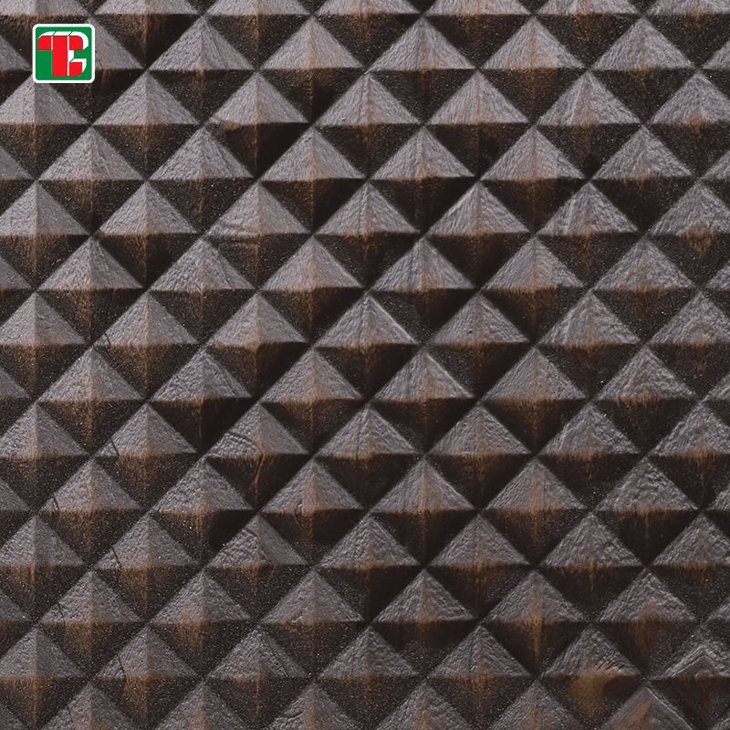 Dark Diamond Relief 3D wood wall panel decorative wood panel 4
