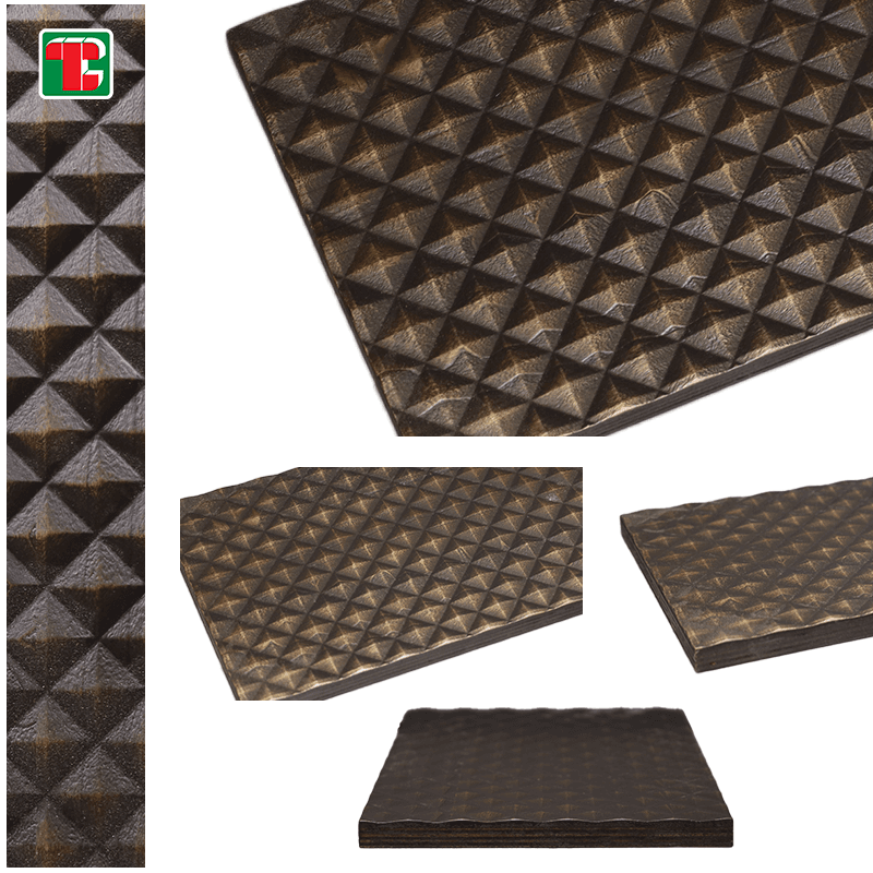 Dark Diamond Relief 3D wood wall panel decorative wood panel 5