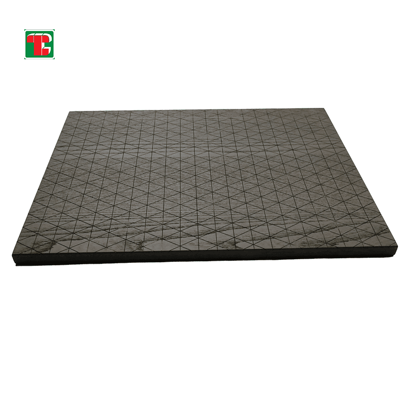 Grey Textured Grid Pattern 3D wood wall panel decorative wood panel 6