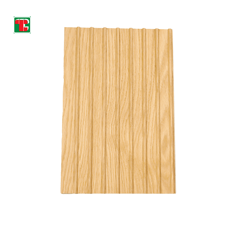 Light Pine Wide Fluted Slat 3D wood wall panel decorative wood panel 6