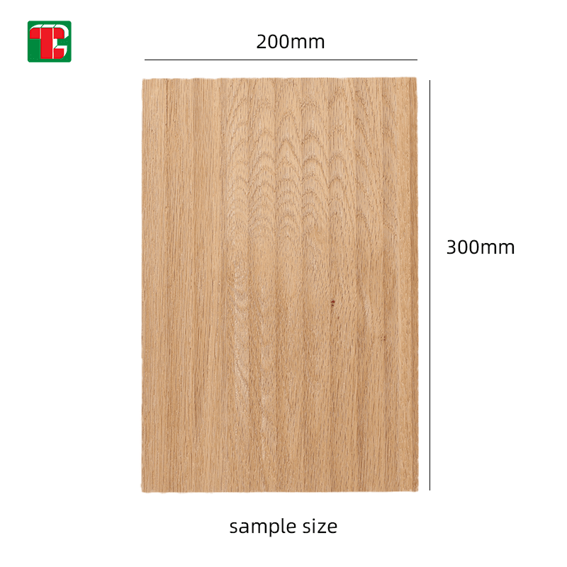 Light Smooth Veneer Surface 3D wood wall panel decorative wood panel 6