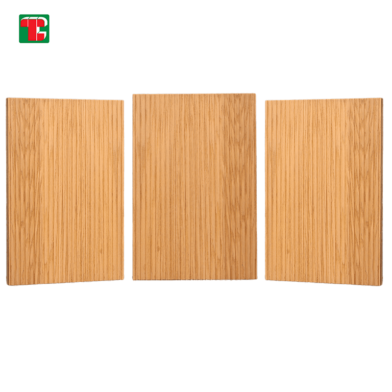 Natural Vertical Grain Slat 3D wood wall panel decorative wood panel 3