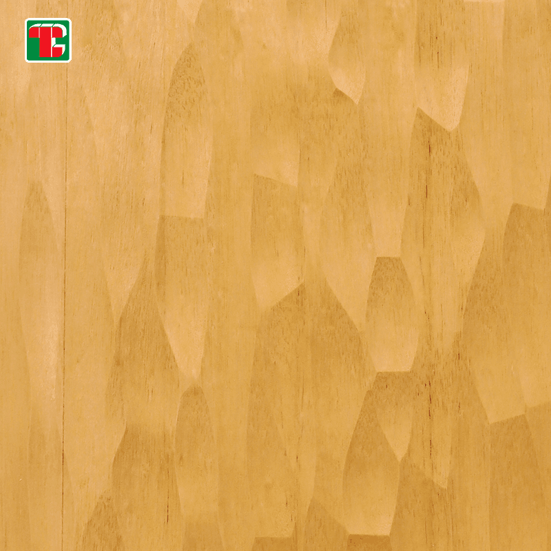 Natural Wave Texture 3D wood wall panel decorative wood panel 4