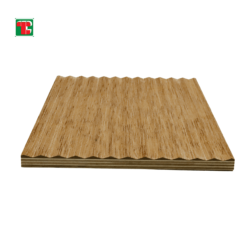 Rustic Oak Vertical Slat 3D wood wall panel decorative wood panel 4