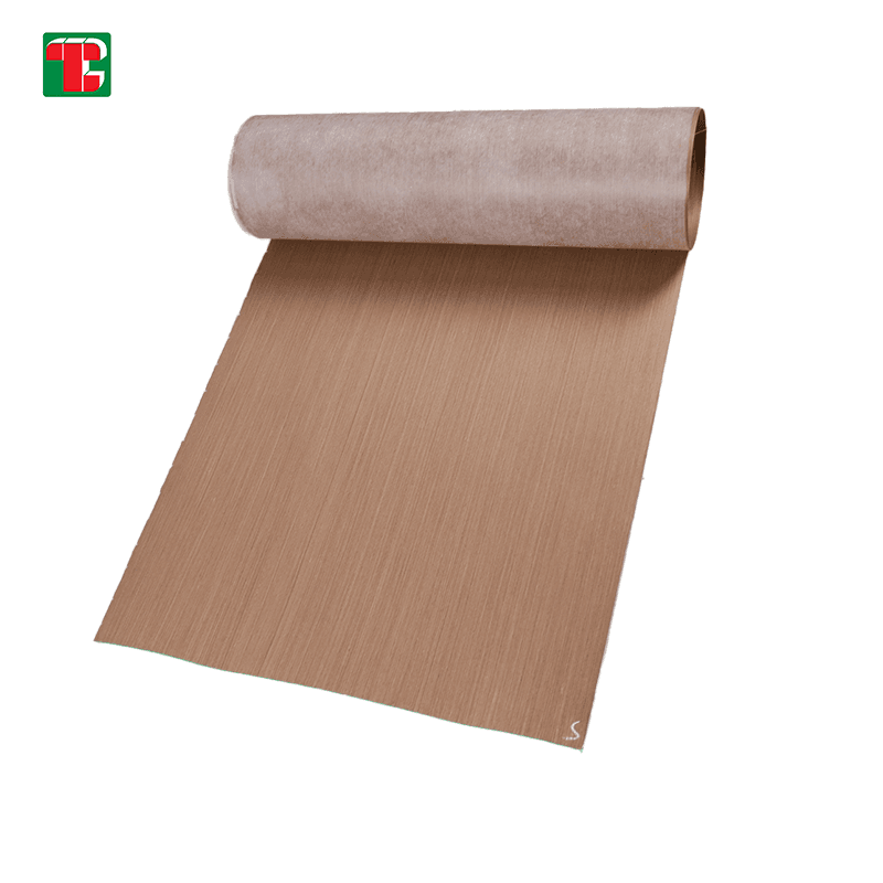 Golden Teak K6001 recon teak veneer sheets texture and finish 4