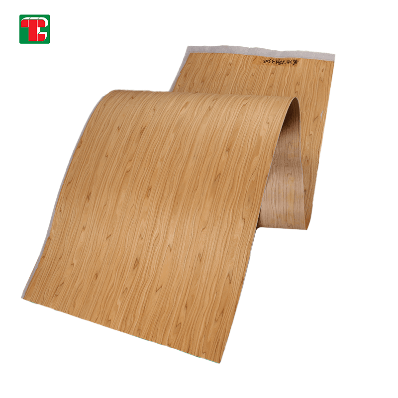 Yellow Salang 3308 reconstituted timber veneer sheets texture and finish 4
