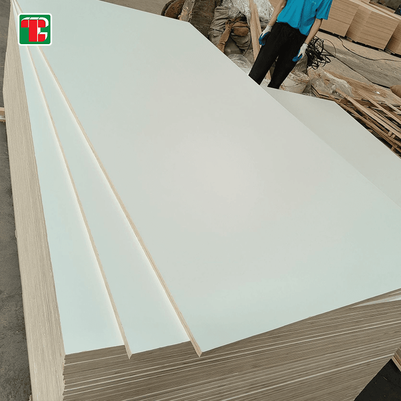 Melamine Plywood 4x8 | Laminated Decorative Panel | China Melamine Plywood Supplier for furniture and interior panel manufacturing 2