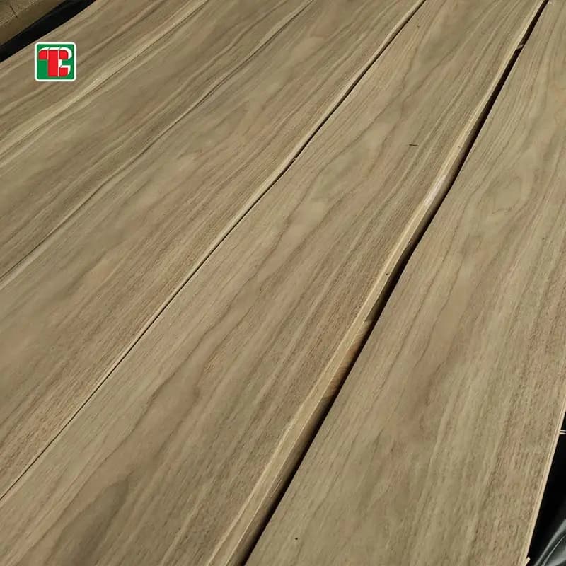 Crown Cut Black Walnut Natural Wood Veneer Sheets for furniture, doors and decorative panels 5