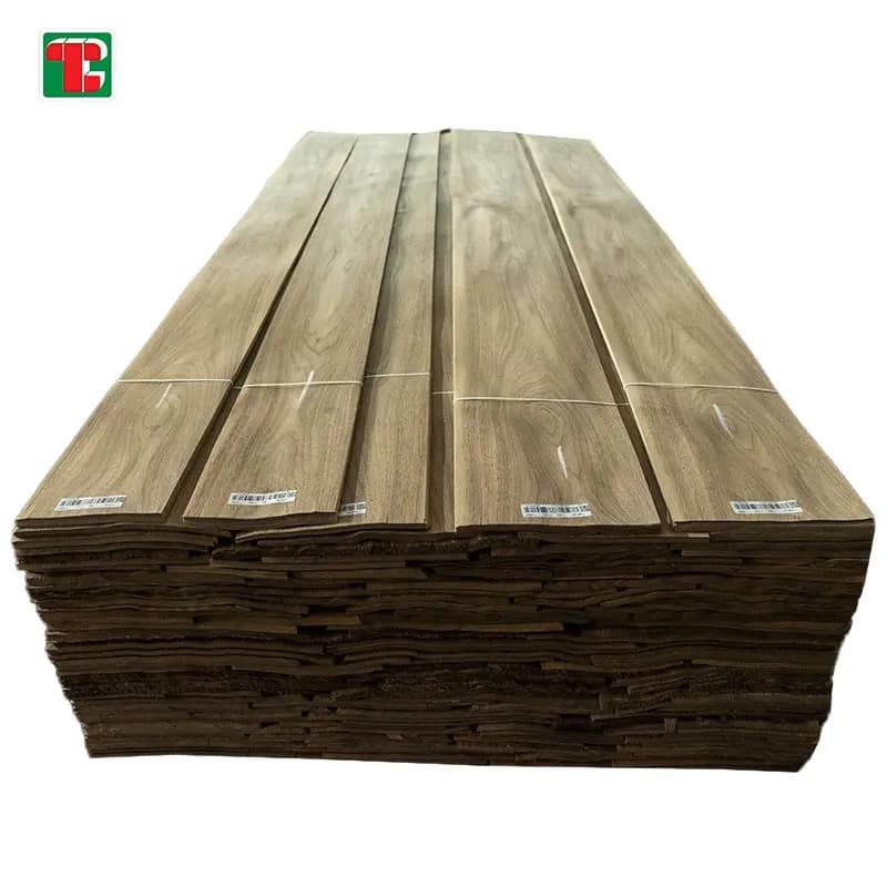 Crown Cut Black Walnut Natural Wood Veneer Sheets for furniture, doors and decorative panels 6
