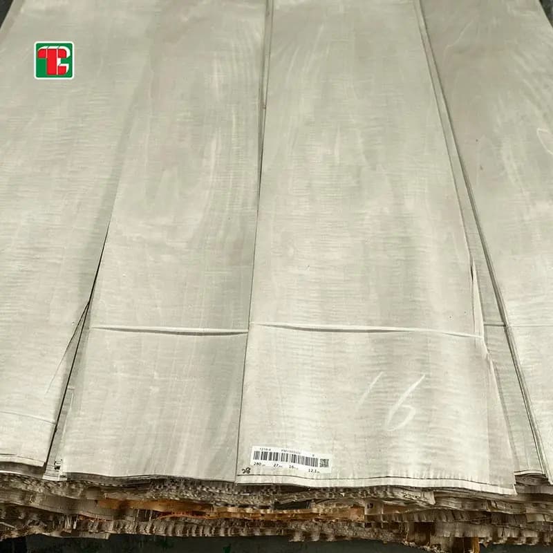 Crown Cut Flame Maple Natural Wood Veneer Sheets for furniture, doors and decorative panels 2