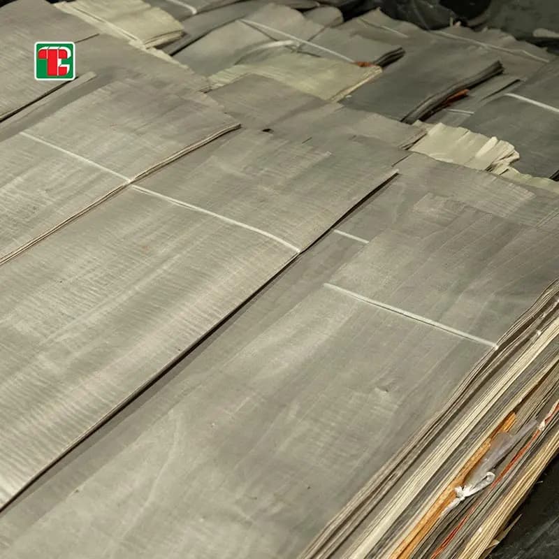 Crown Cut Flame Maple Natural Wood Veneer Sheets for furniture, doors and decorative panels 4