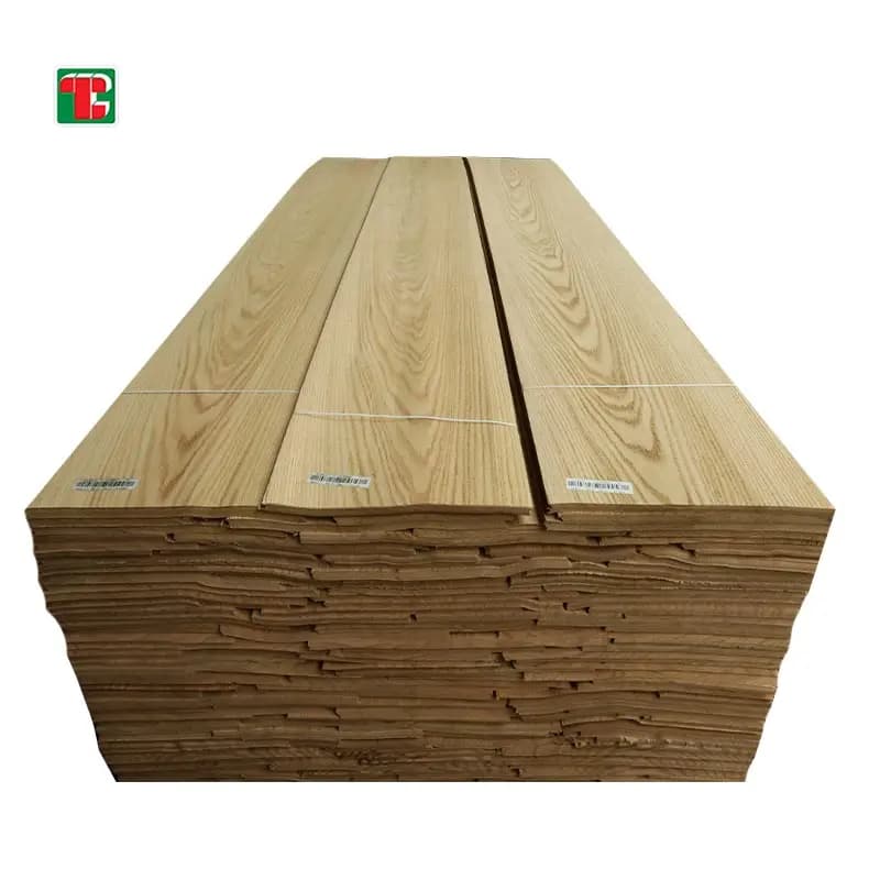 Crown Cut Red Oak Natural Wood Veneer Sheets for furniture, doors and decorative panels 6