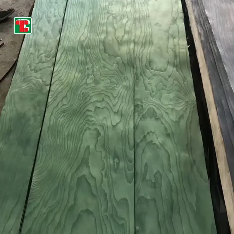 Dyed Natural Wood Veneer Sheets for furniture, doors and decorative panels 3