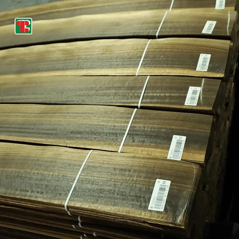 Fumed Eucalyptus Natural Wood Veneer Sheets for furniture, doors and decorative panels 3