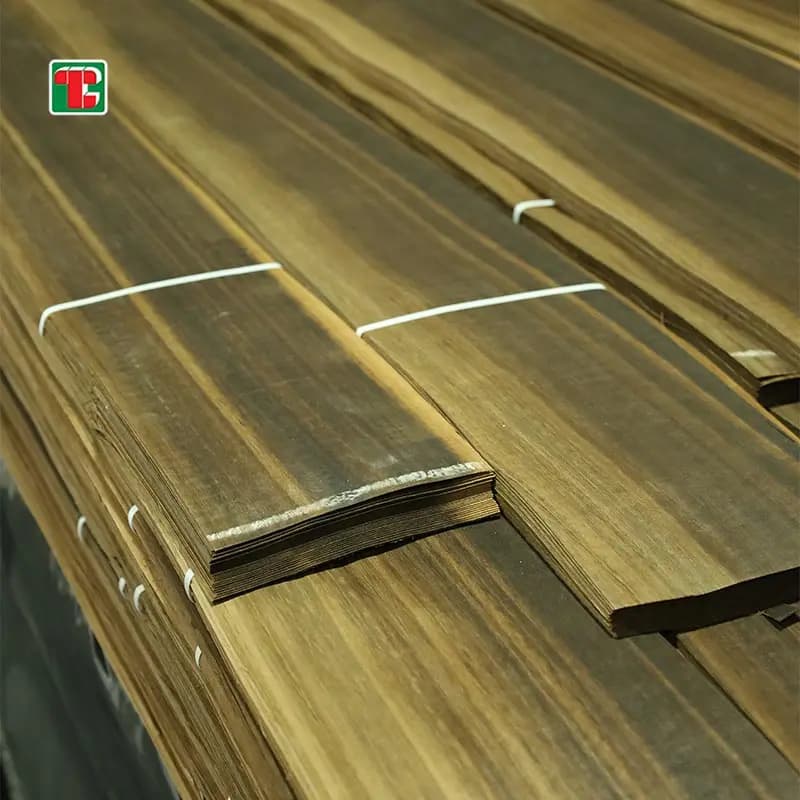 Fumed Eucalyptus Natural Wood Veneer Sheets for furniture, doors and decorative panels 4