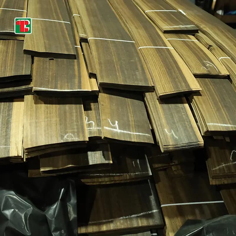 Fumed Eucalyptus Natural Wood Veneer Sheets for furniture, doors and decorative panels 5