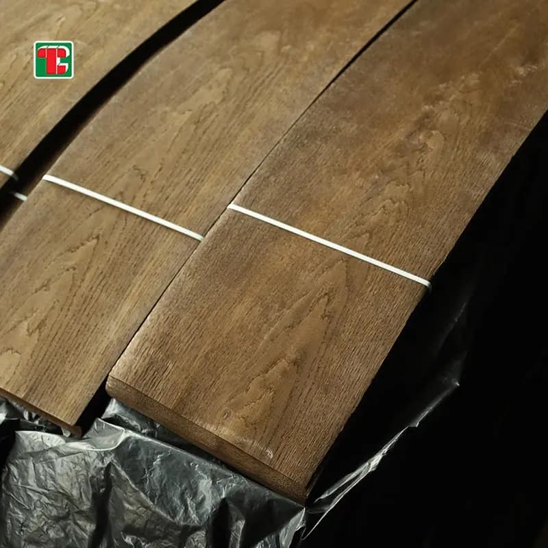 Fumed Oak Natural Wood Veneer Sheets for furniture, doors and decorative panels 2