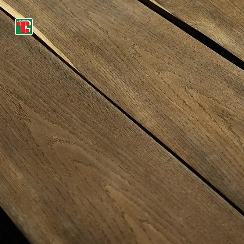 Fumed Oak Natural Wood Veneer Sheets for furniture, doors and decorative panels 5