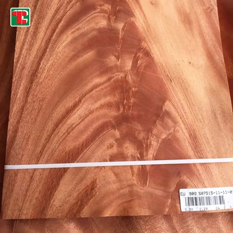 Mahogany Crotch Burl Natural Wood Veneer Sheets for furniture, doors and decorative panels 2