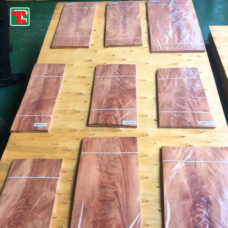 Mahogany Crotch Burl Natural Wood Veneer Sheets for furniture, doors and decorative panels 4