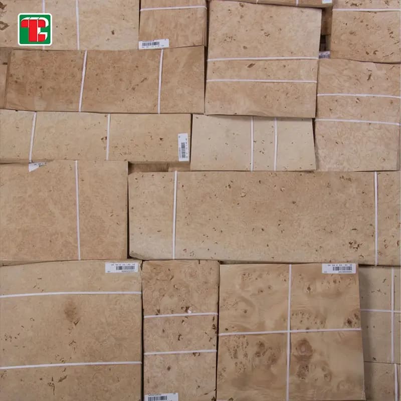 Mappa Maple Burl Natural Wood Veneer Sheets for furniture, doors and decorative panels 4