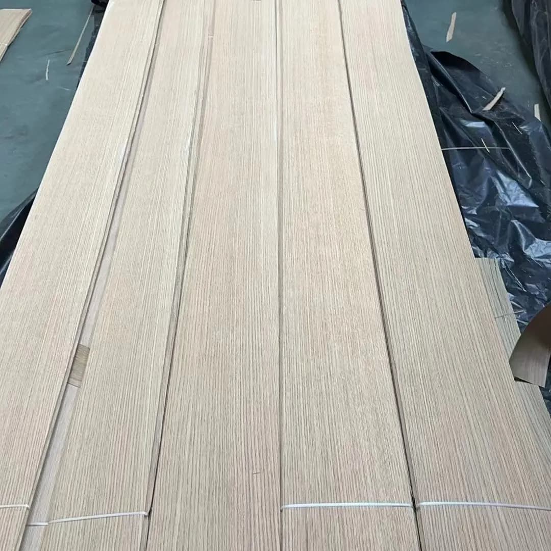 Rift Cut White Oak Natural Wood Veneer Sheets for furniture, doors and decorative panels 2