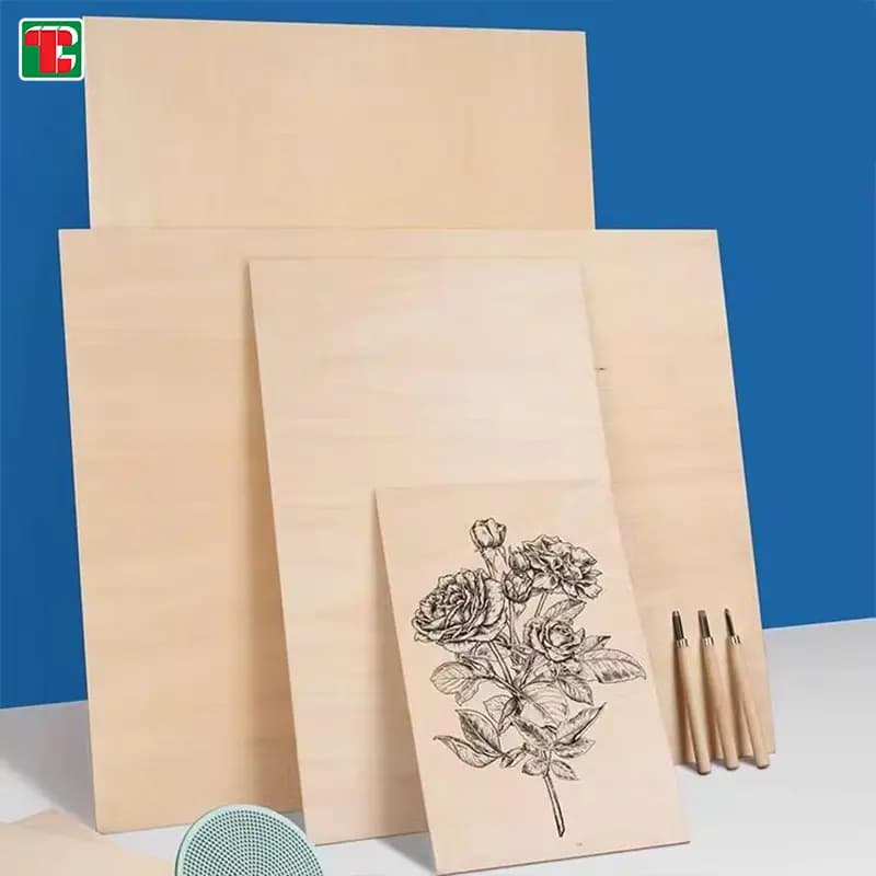 3mm basswood plywood sheets 4x8 for laser cutting and craft panel applications 3