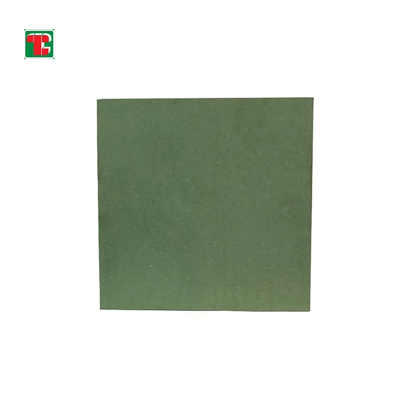 green moisture-resistant MR MDF board 12mm 16mm 18mm panel for cabinets and furniture 3