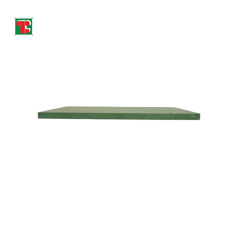 green moisture-resistant MR MDF board 12mm 16mm 18mm panel for cabinets and furniture 4