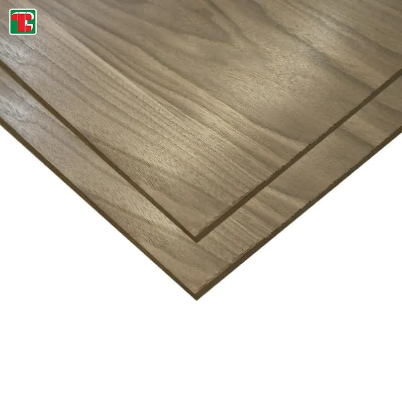 Crown Cut American Walnut Veneer Plywood and MDF Panel - Image 2