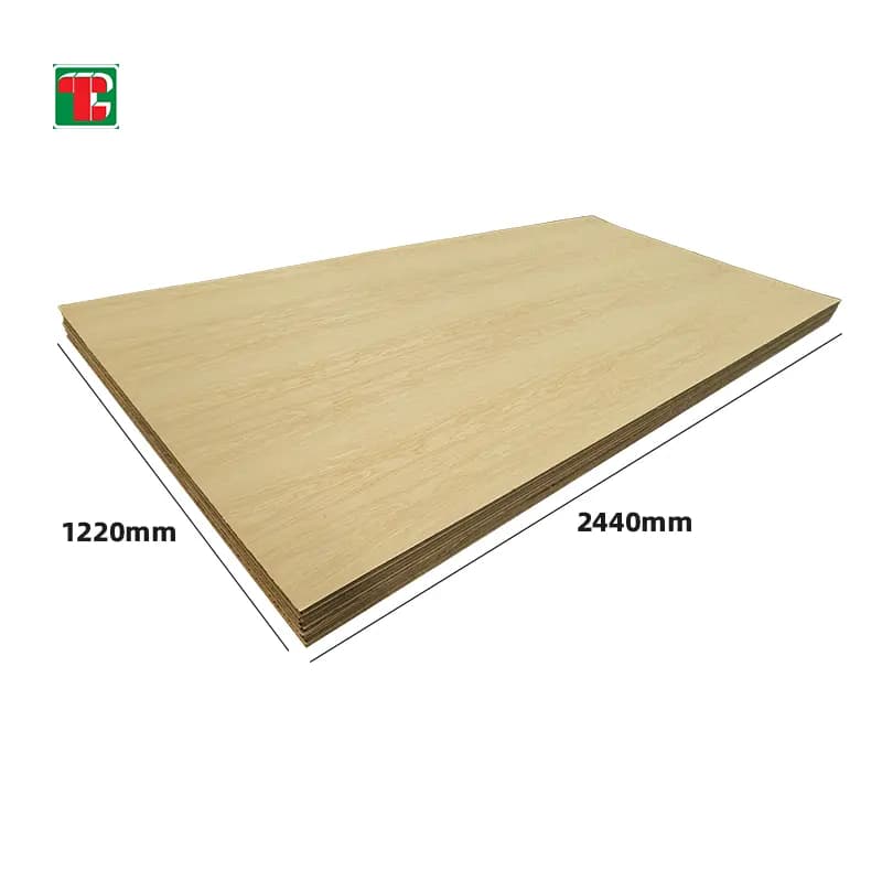 Crown Cut White Oak Veneer Plywood - Image 3