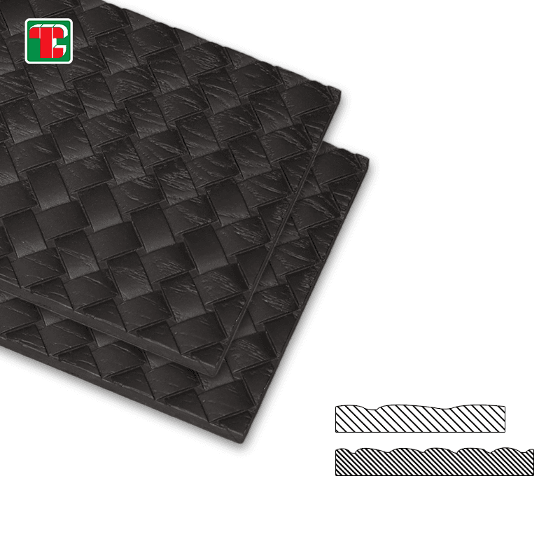 Black Quilted Diamond Texture 3D wood wall panel decorative wood panel