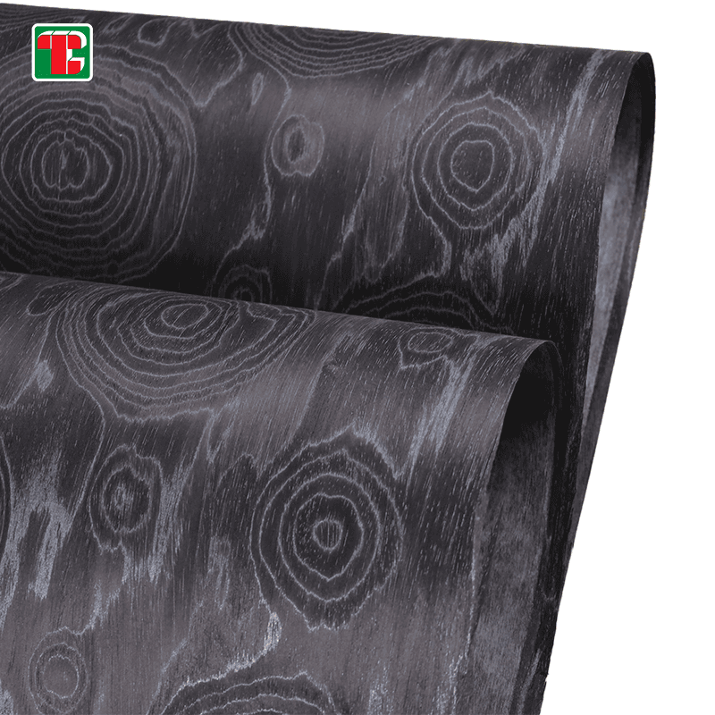 Custom Silver Ring Pattern recon burl veneer sheets texture and finish