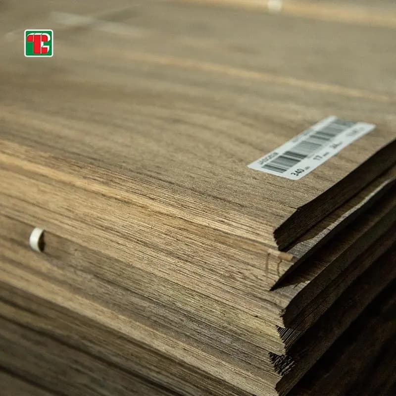 Crown Cut Black Walnut Natural Wood Veneer Sheets for furniture, doors and decorative panels