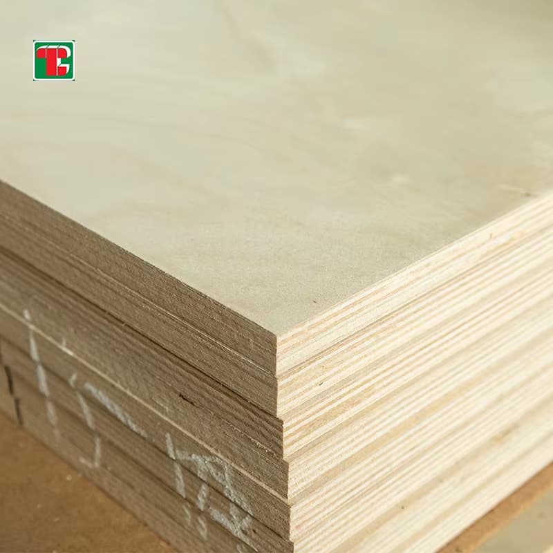 3/4 inch birch plywood 4x8 BB CP grade sheet for furniture and cabinet manufacturing
