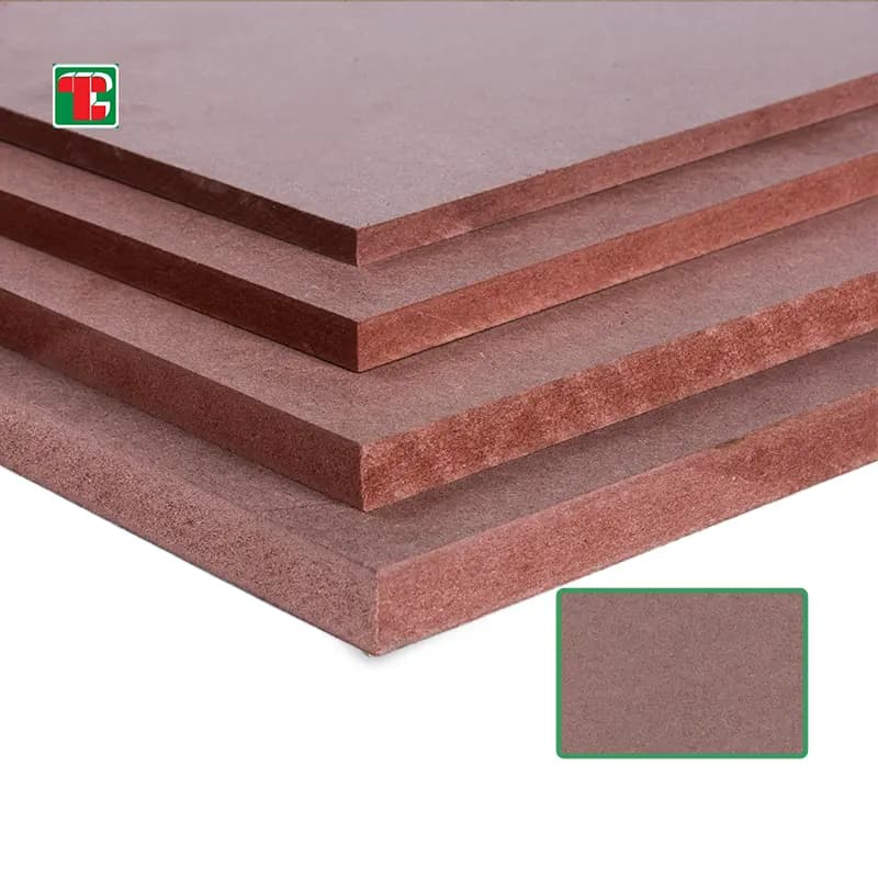 fireproof MDF board flame retardant MDF panel for doors wall panels and commercial interiors