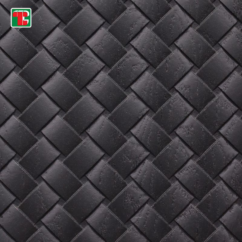 Black Quilted Diamond Texture 3D wood wall panel decorative wood panel 4