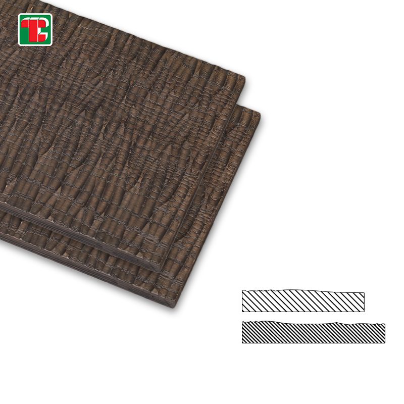Carved Stripe Texture 3D wood wall panel decorative wood panel