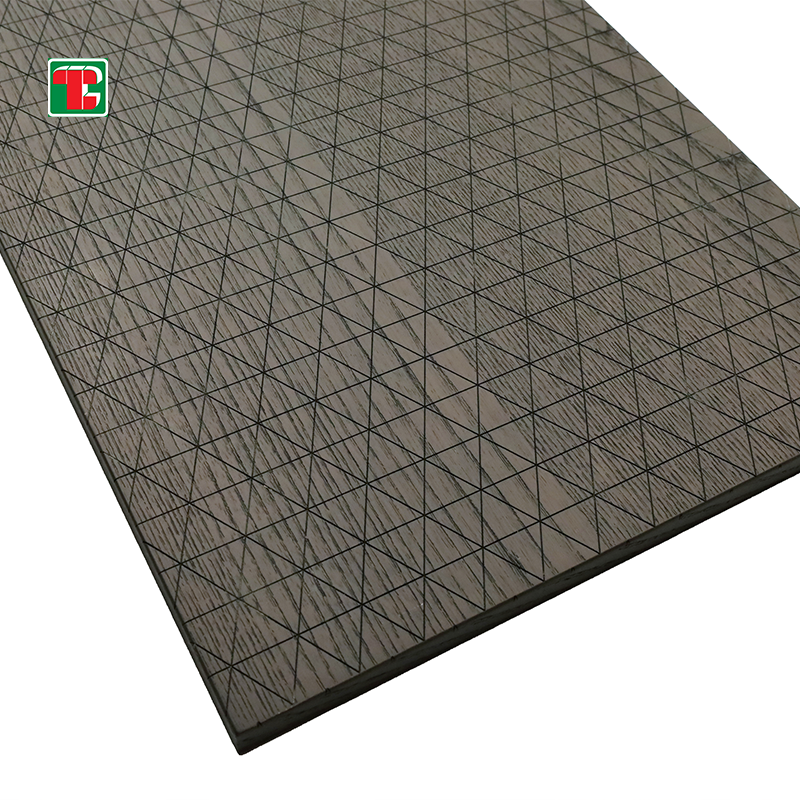 Grey Textured Grid Pattern 3D wood wall panel decorative wood panel 3
