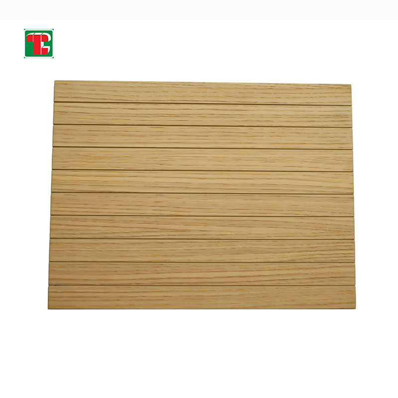 Natural Linear Fluted Design 3D wood wall panel decorative wood panel 3