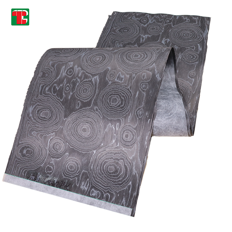 Custom Silver Ring Pattern recon burl veneer sheets texture and finish 3