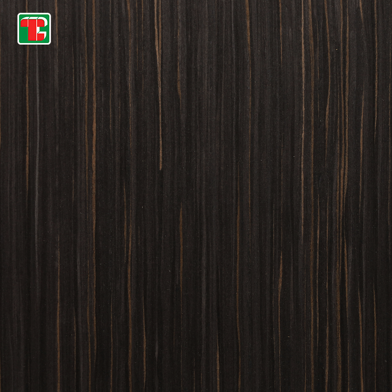 Ebony 3810 recon ebony veneer sheets texture and finish 2