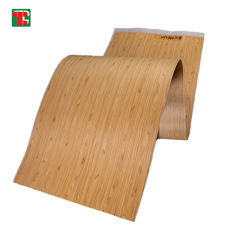 Yellow Salang 3308 reconstituted timber veneer sheets texture and finish 4
