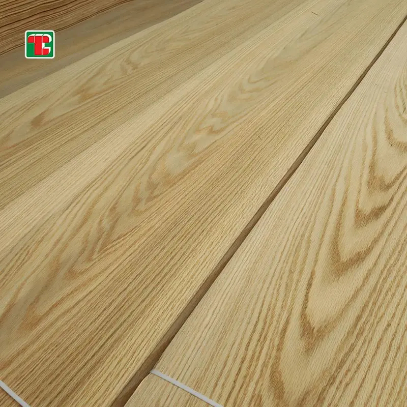 Crown Cut Red Oak Natural Wood Veneer Sheets for furniture, doors and decorative panels 2