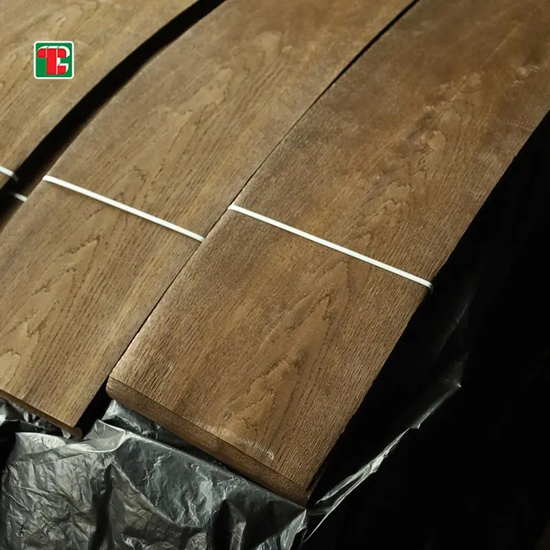 Fumed Oak Natural Wood Veneer Sheets for furniture, doors and decorative panels 2