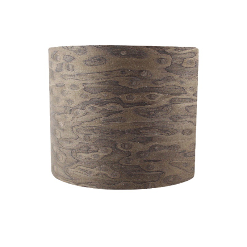 Engineered Veneer Edge Banding | Brown Cat Eye Pattern | Recon Wood Banding Supplier