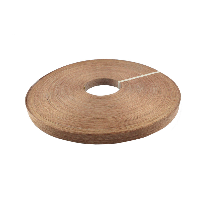 Okoume Wood Veneer Edge Banding | Natural Veneer Tape | China Edge Banding Supplier