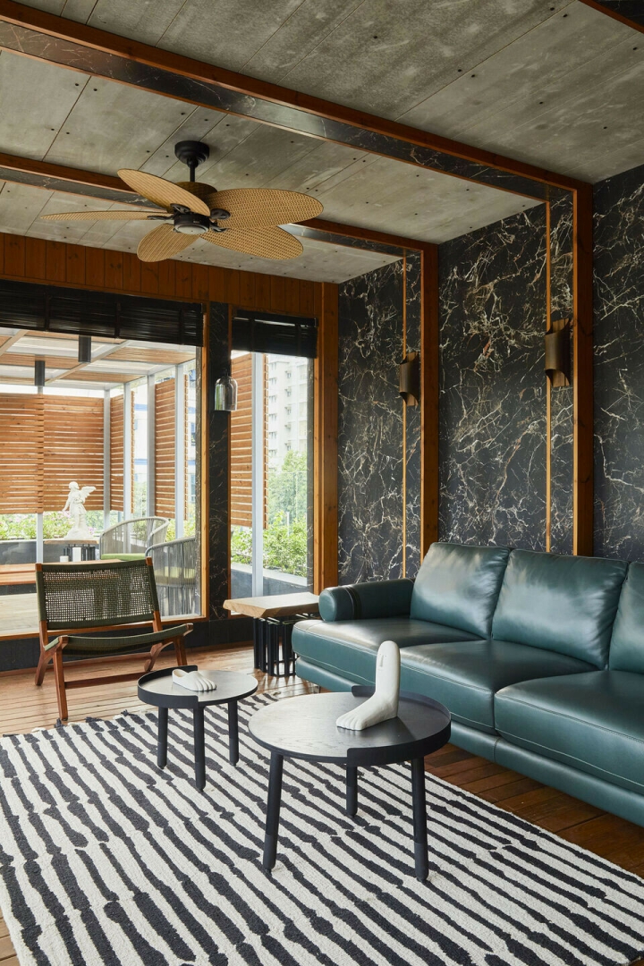 India villa interior